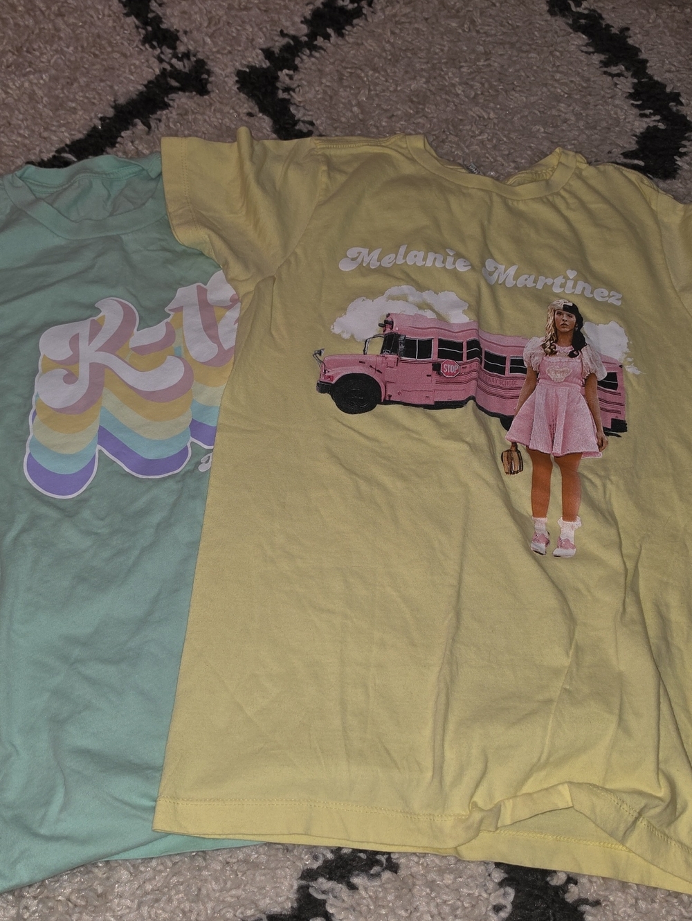 Melanie Martinez Yellow Graphic Tee's - Women's Short Sleeve